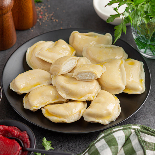 Вареники з сиром (солені)
